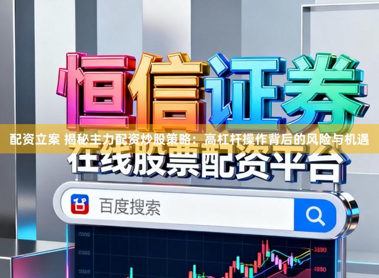 配资立案 揭秘主力配资炒股策略：高杠杆操作背后的风险与机遇