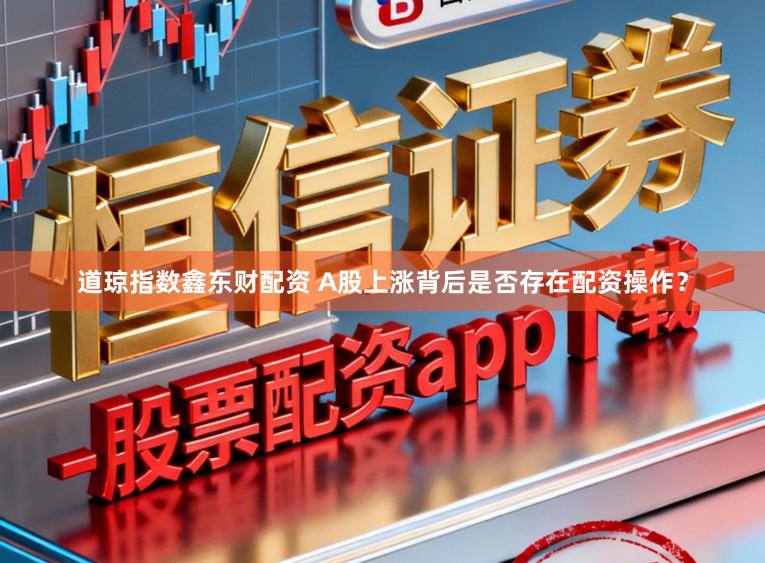 道琼指数鑫东财配资 A股上涨背后是否存在配资操作？
